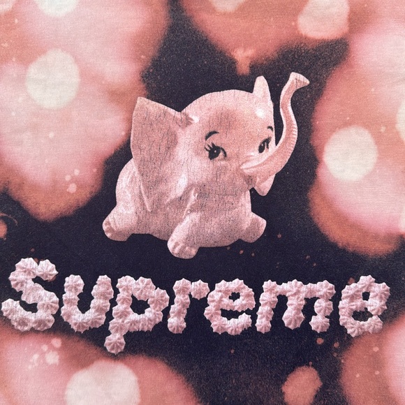 Supreme❗️Bleached Custom tee 🐷 - Picture 2 of 4